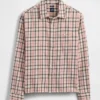 Camisas de sarga con dobladillo recto