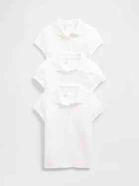 Camisas de uniforme para niños (paquete de 3)