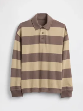 Camisas infantiles de tejido grueso y corte holgado