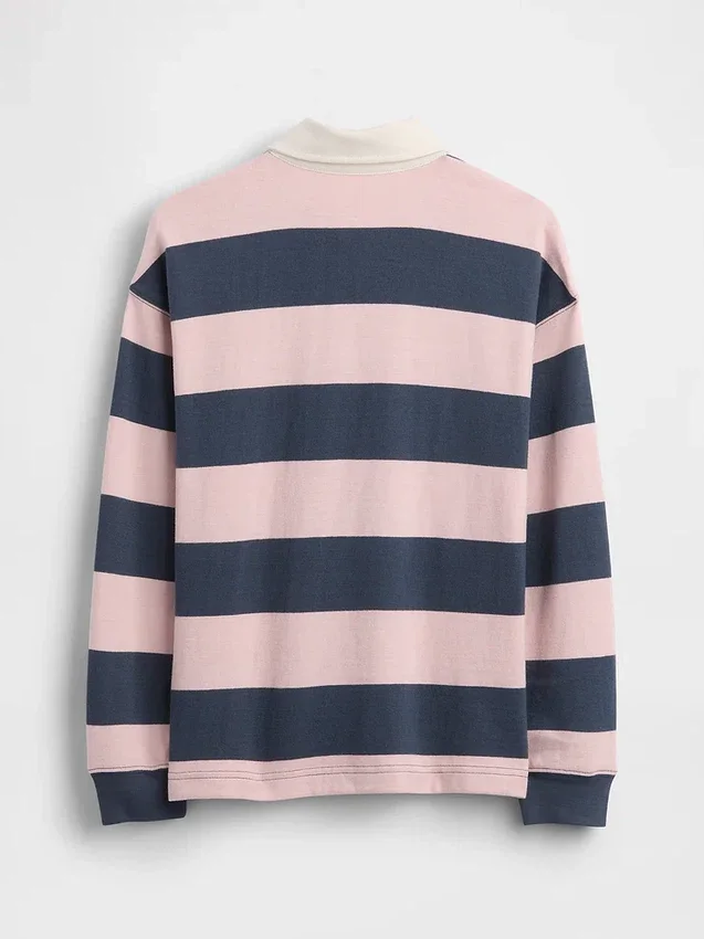 Camisas infantiles de tejido grueso y corte holgado