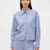 Camisas oversize de lino y algodón