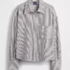 Camisas oversize de lino y algodón