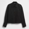 Camisas oversize de lino y algodón