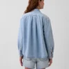 Camisas oversize de mezclilla ultrasuaves