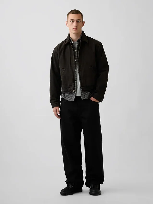 Camisas Oxford de corte relajado y largo corto con dobladillo recto