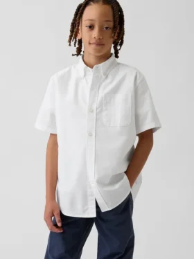 Camisas Oxford de uniforme para niños