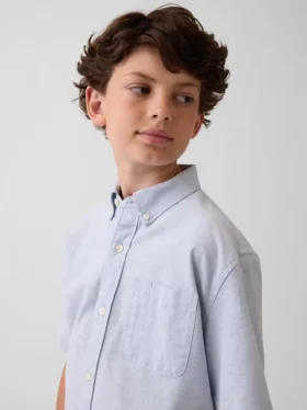 Camisas Oxford de uniforme para niños