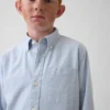 Camisas Oxford de uniforme para niños