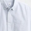 Camisas Oxford holgadas para uniforme infantil