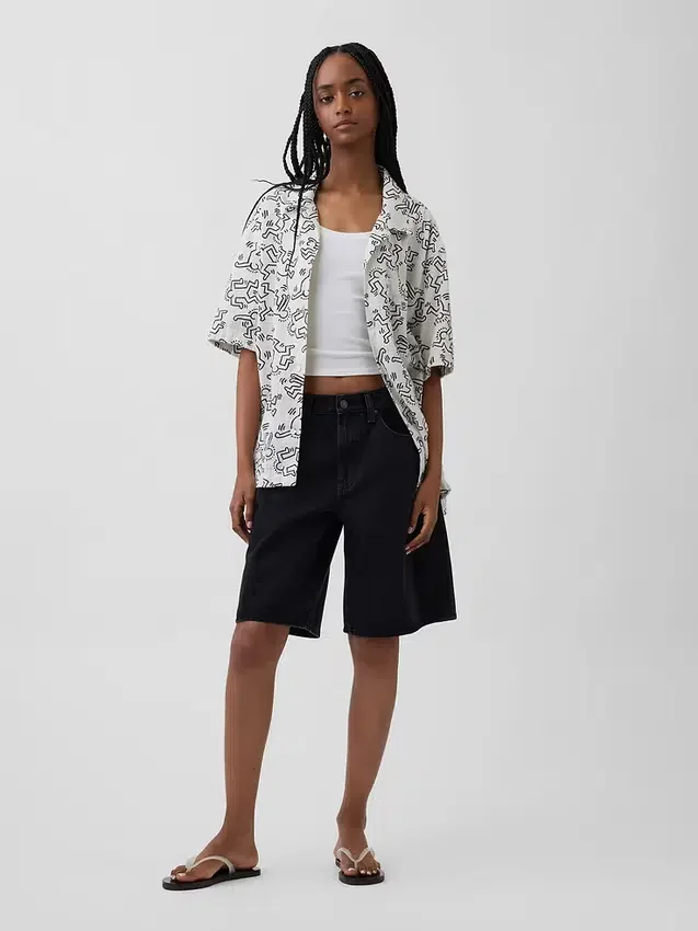 Camisas texturizadas de Keith Haring