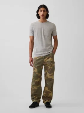 Camiseña con bolsillo de algodón orgánico para adultos