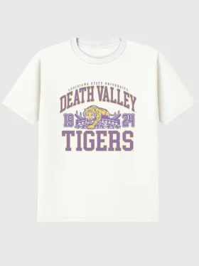 Camisea con diseño de los «Death Valley Tigers» de la LSU