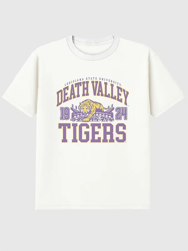 Camisea con diseño de los «Death Valley Tigers» de la LSU