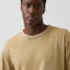 Camiseña corta de algodón grueso