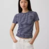 Camiseña de jersey de punto tupido