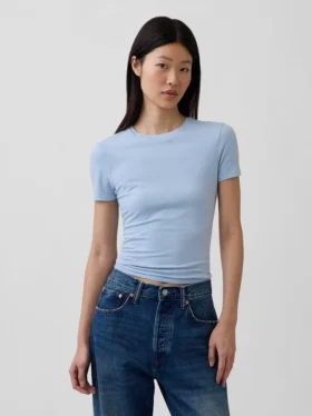 Camiseña de jersey de punto tupido