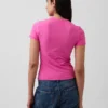 Camiseña de jersey de punto tupido
