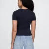 Camiseña de jersey de punto tupido