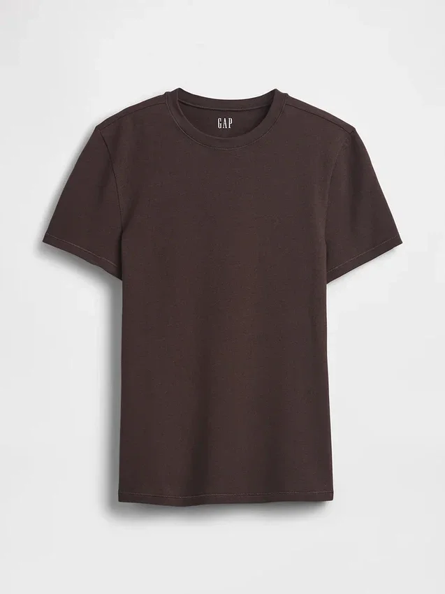 Camiseña de jersey de punto tupido