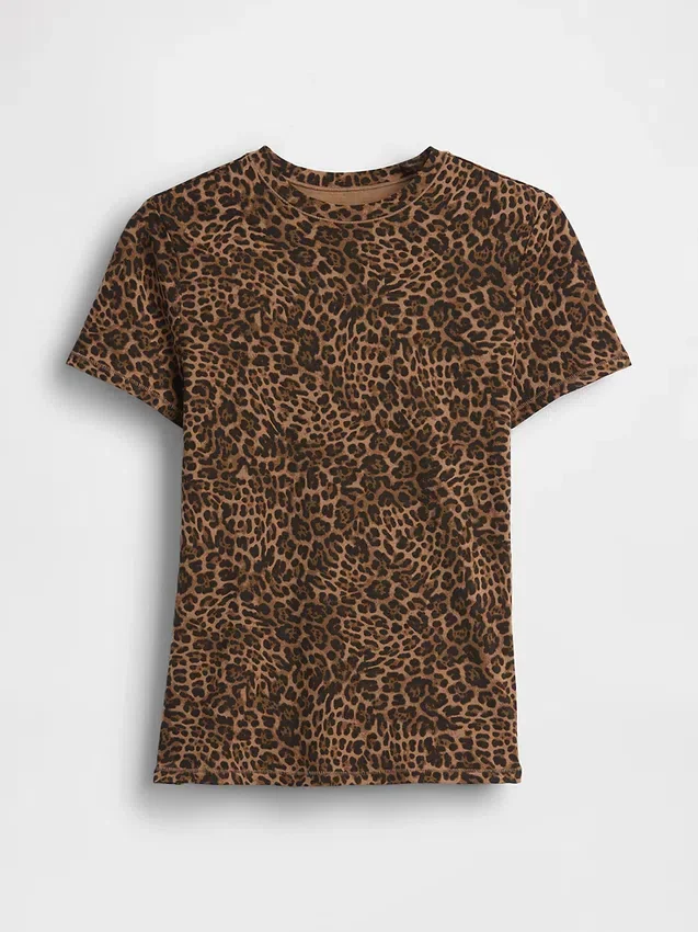 Camiseña de jersey de punto tupido