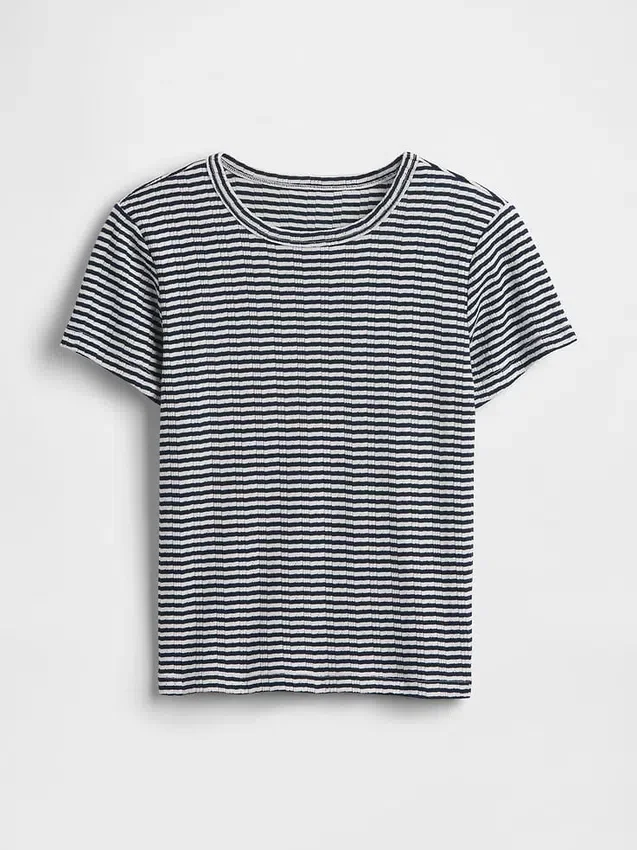 Camiseña de pijama de punto Pointelle