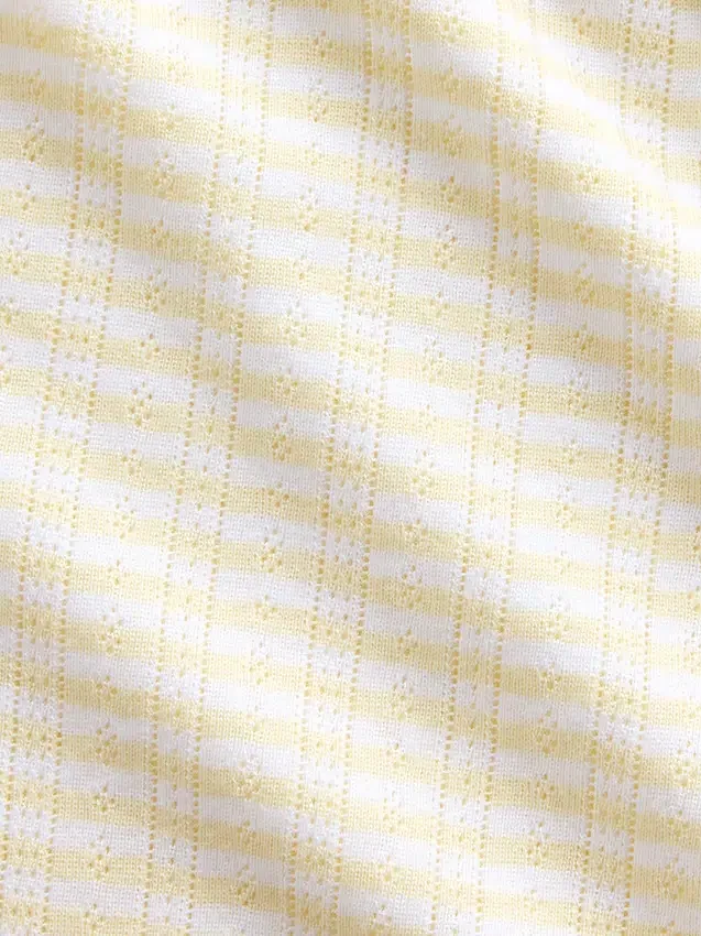 Camiseña de pijama de punto Pointelle