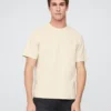 Camiseña holgada de piqué