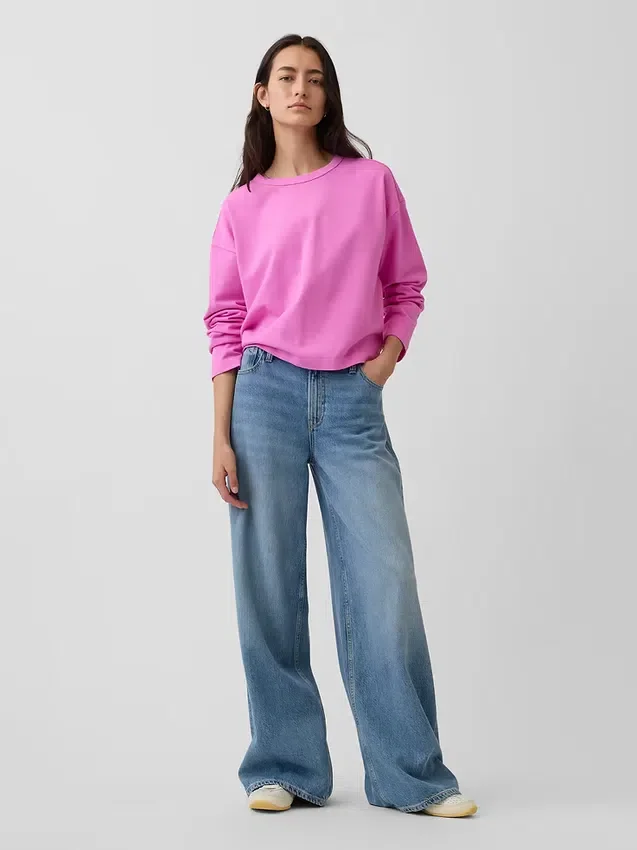 Camiseña oversize de punto