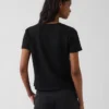 Camiseta 100 % algodón con efecto encogido auténtico