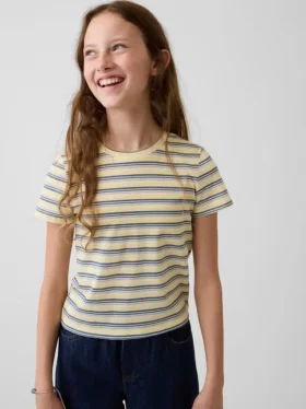 Camiseta a rayas para niños