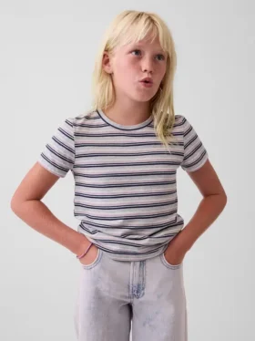 Camiseta a rayas para niños