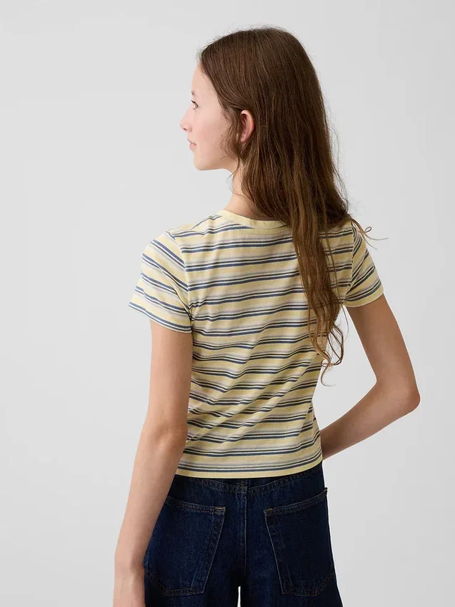 Camiseta a rayas para niños