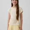 Camiseta ajustada de manga corta para niños