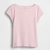 Camiseta ajustada de manga corta para niños