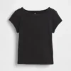 Camiseta ajustada de manga corta para niños