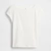 Camiseta ajustada de manga corta para niños