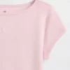 Camiseta ajustada de manga corta para niños