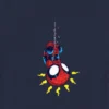 Camiseta clásica retro con diseño de Spider-Man para niños pequeños