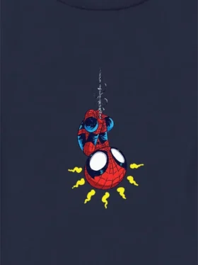 Camiseta clásica retro con diseño de Spider-Man para niños pequeños