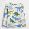 Camiseta con bolsillo para bebés y niños, combinable
