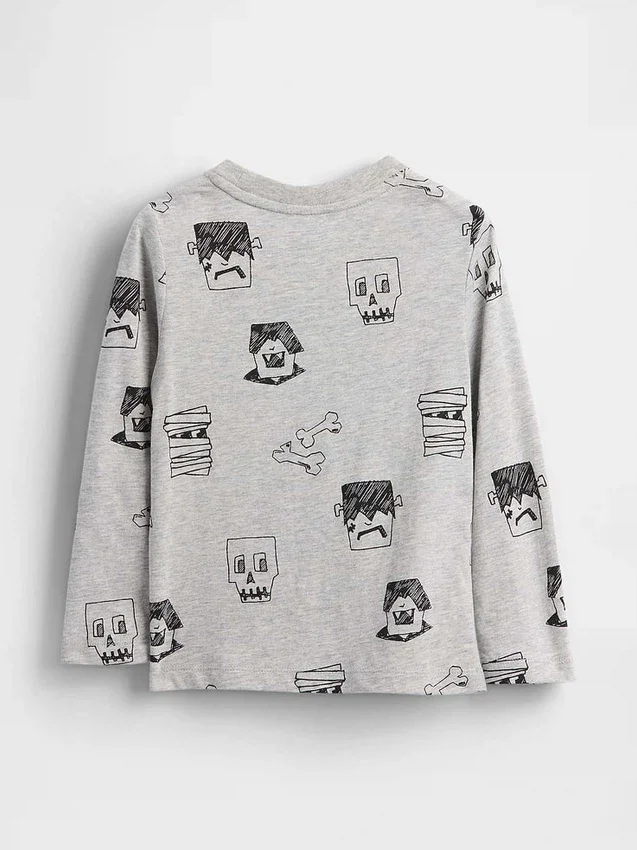 Camiseta con bolsillo para bebés y niños, combinable