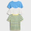 Camiseta con bolsillo para bebés y niños «Mix & Match» (paquete de 3)
