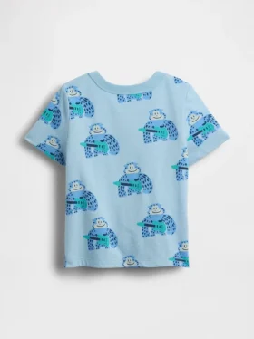 Camiseta con bolsillo para bebés y niños pequeños, combinable