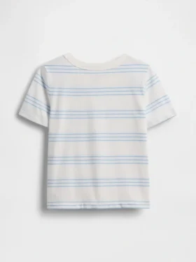 Camiseta con bolsillo para bebés y niños pequeños, combinable