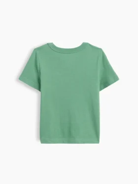 Camiseta con bolsillo para bebés y niños pequeños, combinable