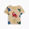 Camiseta con bolsillo para bebés y niños pequeños, combinable
