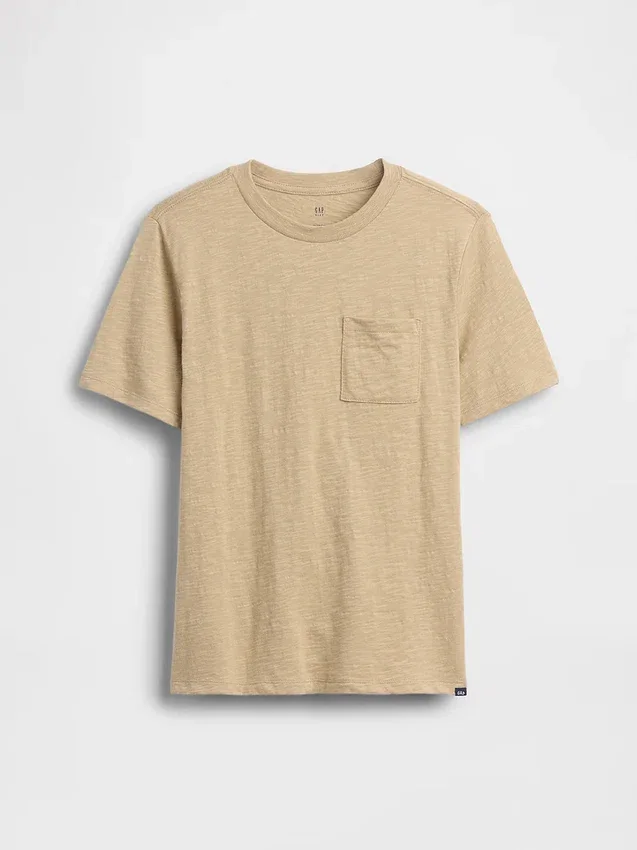 Camiseta con bolsillo para niños