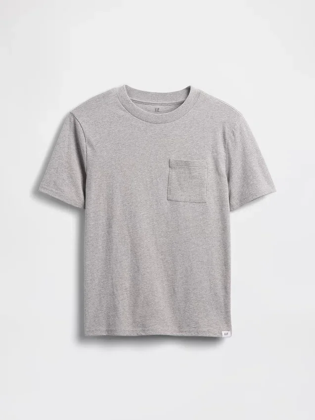 Camiseta con bolsillo para niños