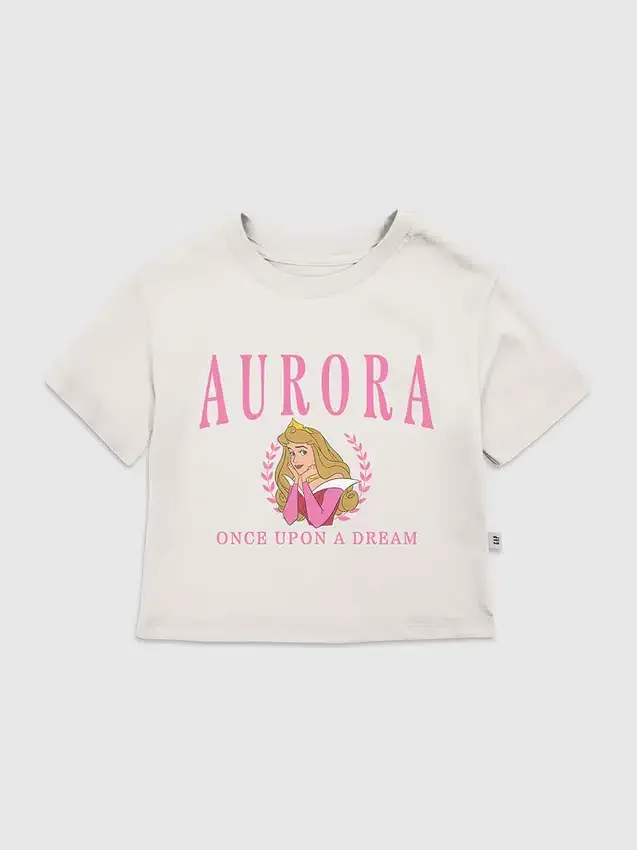 Camiseta con diseño «Aurora Collegiate» para niños pequeños