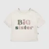Camiseta con diseño «Big Sister» para niños pequeños